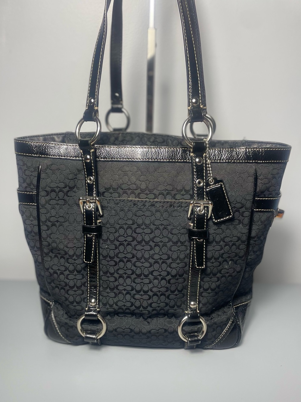 Coach 2008 Signature Mini C's Gallery Tote-COA